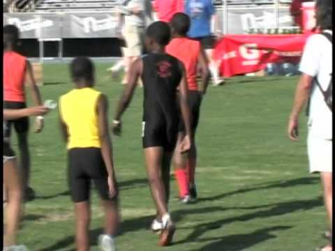 Boys 100m Elementary Final - New Balance Outdoor Nationals 2011