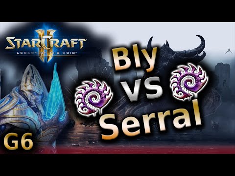 Starcraft 2 LOTV - Bly (Z) vs Serral (Z) - G6 on Ruins of Seras - Pro tournament