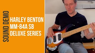 Video thumbnail for Harley Benton MM-84A SB - Sound Demo (no talking) by Bass Bonedo