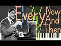Teddy Wilson - Every Now And Then 1935 (Stride Piano Synthesia)