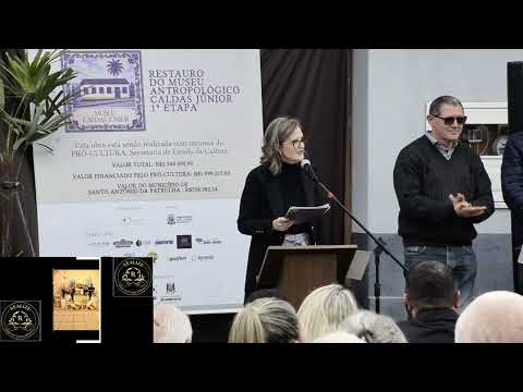Dra. Cristina Seibert Schneider fala no Lançamento do Restauro do Museu Antropológico Caldas Júnior