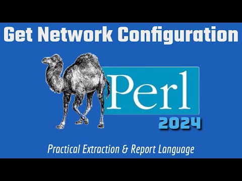 Perl Programming Tutorial: Get Network Configuration: Micro Project 2024