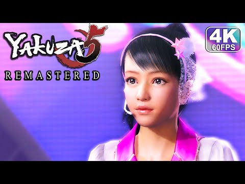 YAKUZA 5 Remastered - Part 3 Haruka Sawamura - Chapter 1 Backstage Dreams - Walkthrough (4K)