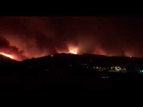 Ventura Fire 2017 Before it Hits the City