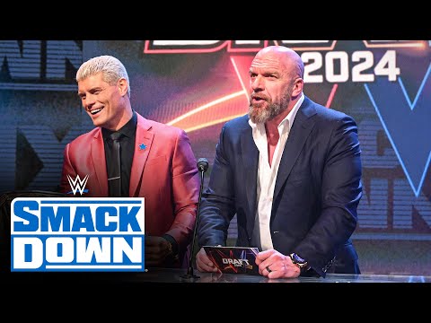 Every pick on Night One of the 2024 WWE Draft: SmackDown highlights, April 26, 2024