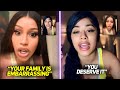 Cardi B Goes Off Offset's Sister For Humiliating Her | Cardi Divorces Offset Into Homeless