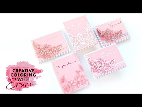 Creative Coloring With Erum: Stamp Focus: Engagement Wishes