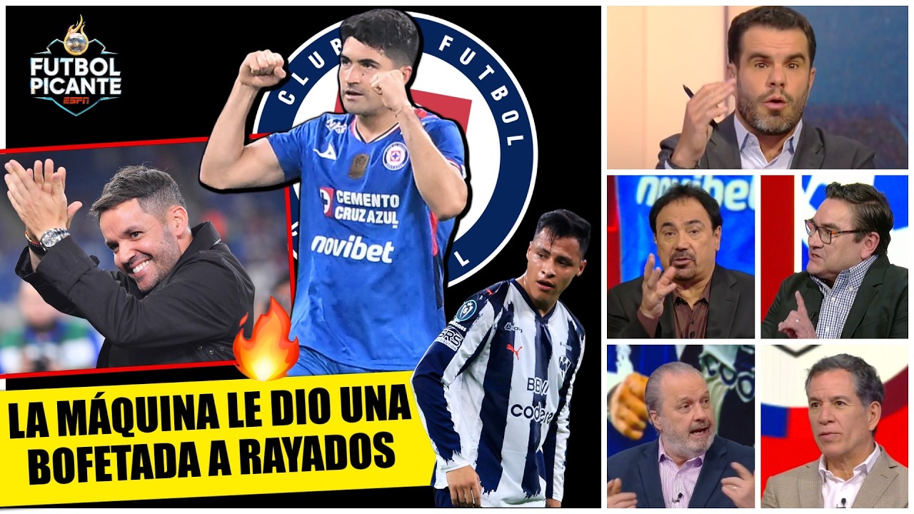 CRUZ AZUL BATALLÓ con RAYADOS pero GANÓ 3-2 y se ACERCA a CUARTOS en CONCACHAMPIONS | Futbol Picante