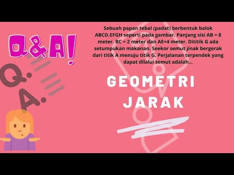 QnA: Perjalanan terpendek yang dapat dilalui semut adalah