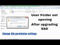 Cannot Access Files From Old Windows Hard Drive How To Access User Folder On Old Hard Disk