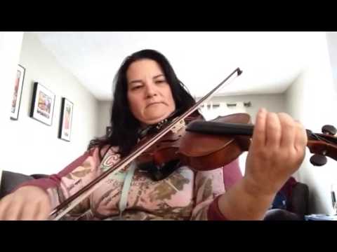 Day 32 - The Old Rugged Cross - Patti Kusturok's 365 Days of Fiddle Tunes