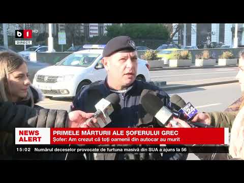 PRIMELE MĂRTURII ALE ȘOFERULUI GREC_Știri B1_27 dec 2022