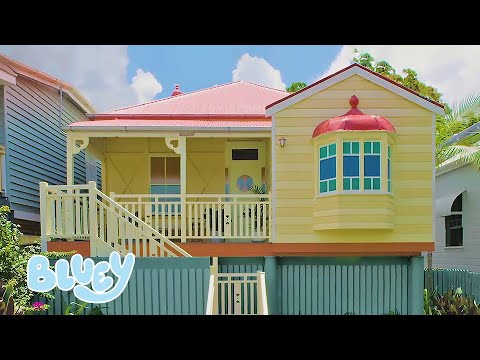 Exploring Bluey's House | Airbnb | Bluey