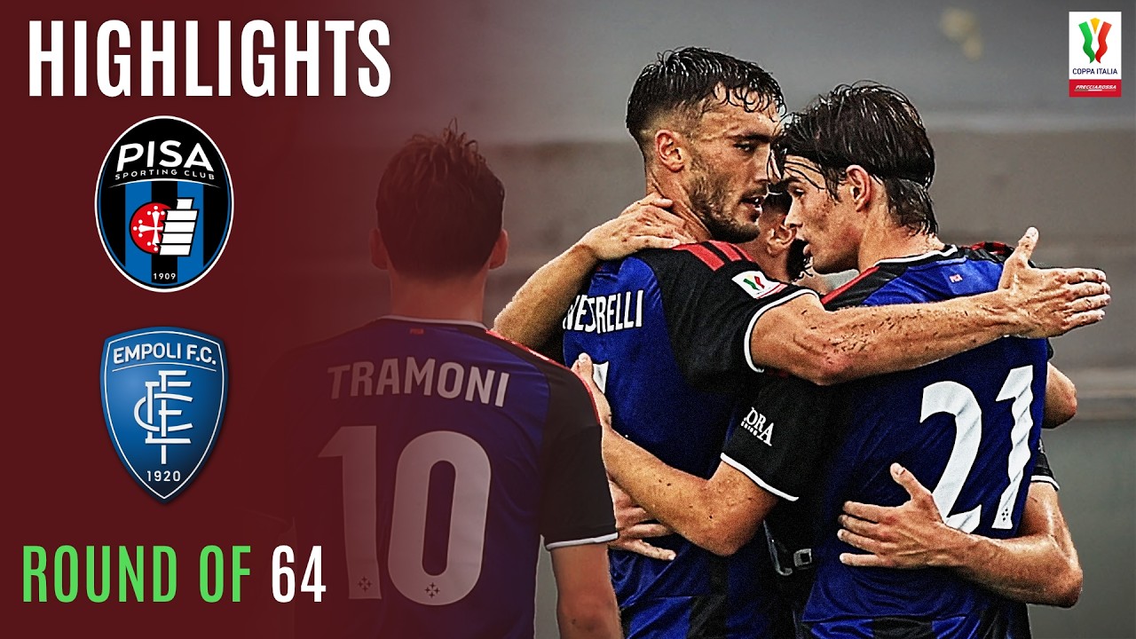 Pisa Through on Penalties! | PISA-EMPOLI 1-1 (4-3) | HIGHLIGHTS | Coppa Italia Frecciarossa 2026/27