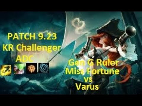 Gen G Ruler - Miss Fortune vs Varus - KR Challenger 1140 LP
