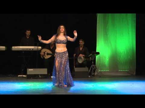 Mika Pavlaki performing with Khader Ahmad and live band "RAQSA" @ Tales Of Sahara Festival