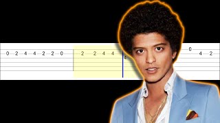 Bruno Mars - Locked out of Heaven (Easy Guitar Tabs Tutorial)