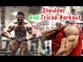 Shoulder and Tricep Workout for Size By Afghan Bodybuilder