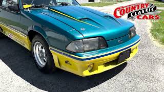 Video Thumbnail for 1993 Ford Mustang GT Hatchback