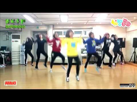 Pungdeng-E - Baechu Bossam (dance practice) mirrorDV