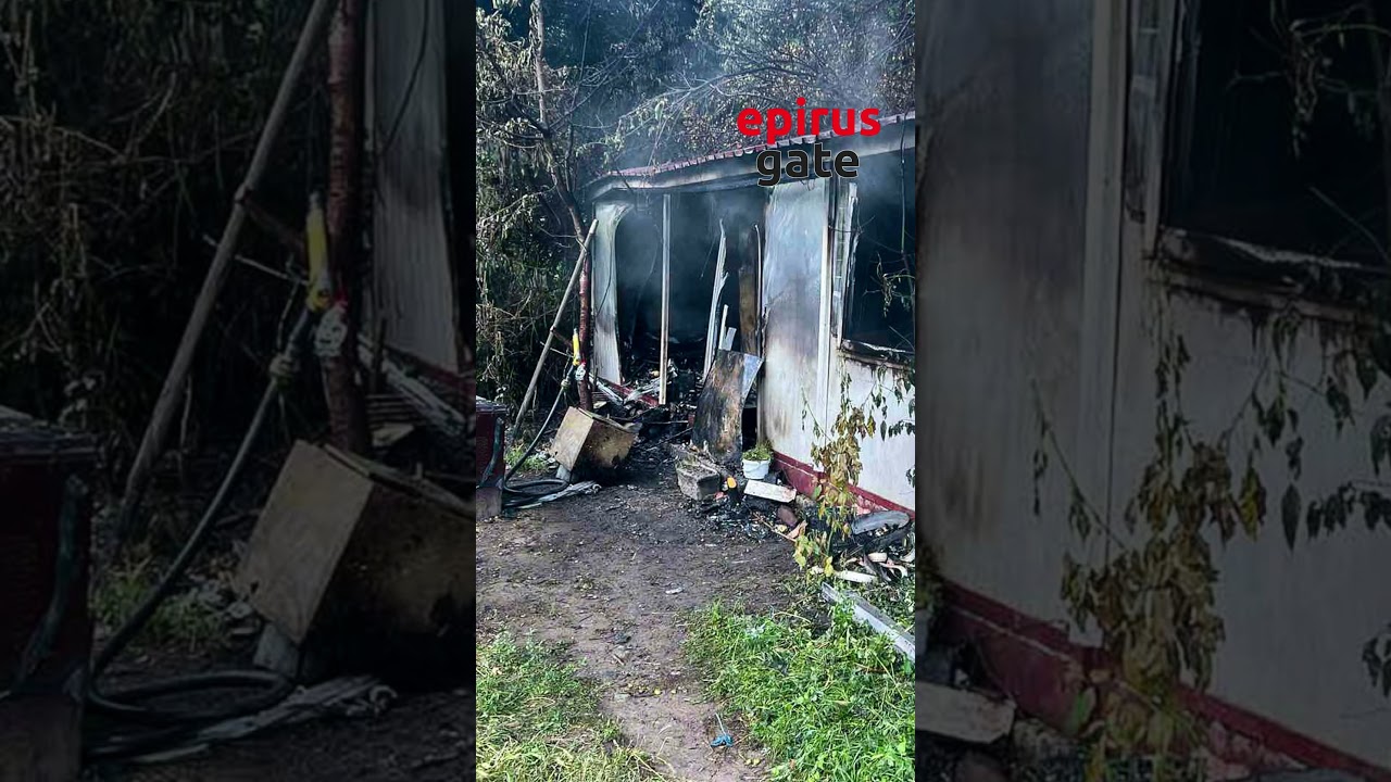 Τραγωδία στην Κόνιτσα: Τέσσερις νεκροί από πυρκαγιά σε κοντέινερ