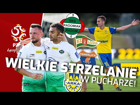 LECHIA i ARKA nie miały litości! | Gole z 1/32 finału Fortuna PUCHARU POLSKI