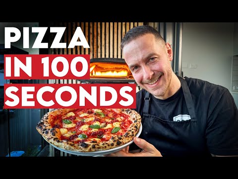 How To Cook Pizza In 100 Seconds With Ooni Koda 16 | Real-Time Bake At 450°C