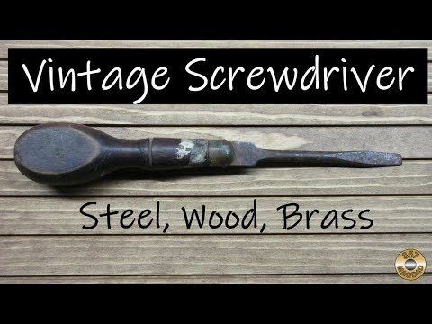 Hand Tool Restoration - Vintage Screwdriver