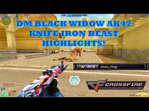 DM Black Widow AK47 Iron Beast Highlights! Crossfire Philippines!