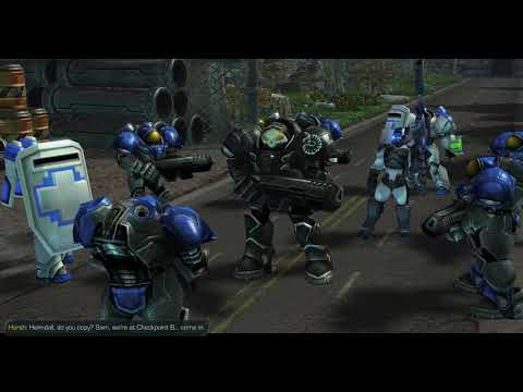 [4K60FPS] - Starcraft II - ODYSSEY - Mission 5 - Clipped Wings Part 1