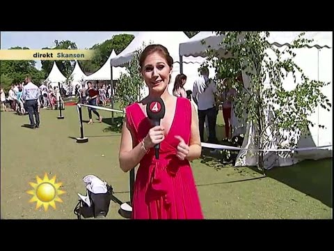 Maria Forsblom är med när Malin och Mikael gifter sig - Nyheterna (TV4)