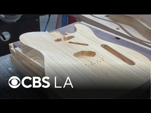 Fender Guitars repurposes fire-damaged trees from Altadena