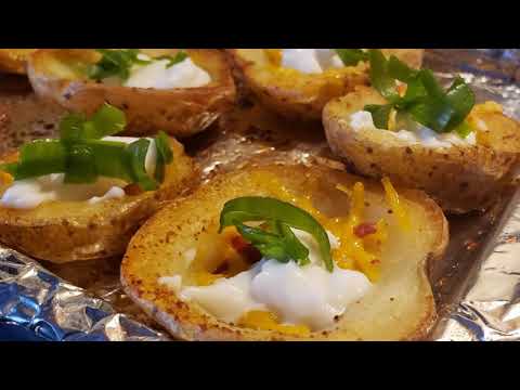 Recipe: Crispy Potato Skins (Vegan!!)