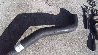 1997-2005 ? Ford Econoline van lower radiator hose substitute/replacement. 5.4 e50 E250, E350 Part 1