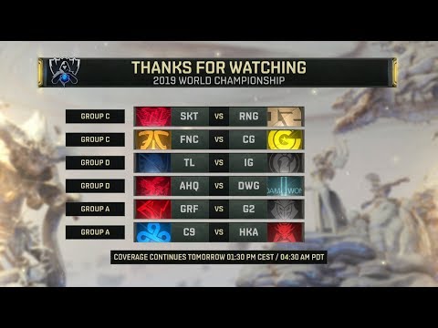 Worlds 2019 Day 2 Highlights ALL GAMES Group Stage