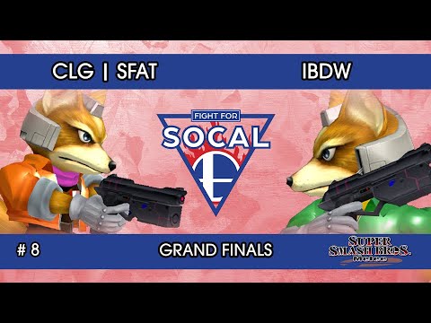 Fight For SoCal 8 - CLG | SFAT (Fox) VS iBDW (Fox) - SSBM - Grand Finals