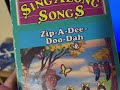 Opening And Closing To Disney Sing Along Songs Zip A Dee Doo Dah 1986 VHS