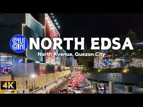 [4K] SM NORTH EDSA | MAIN BUILDING: Largest Shopping Mall in the Philippines Walking Tour 2025