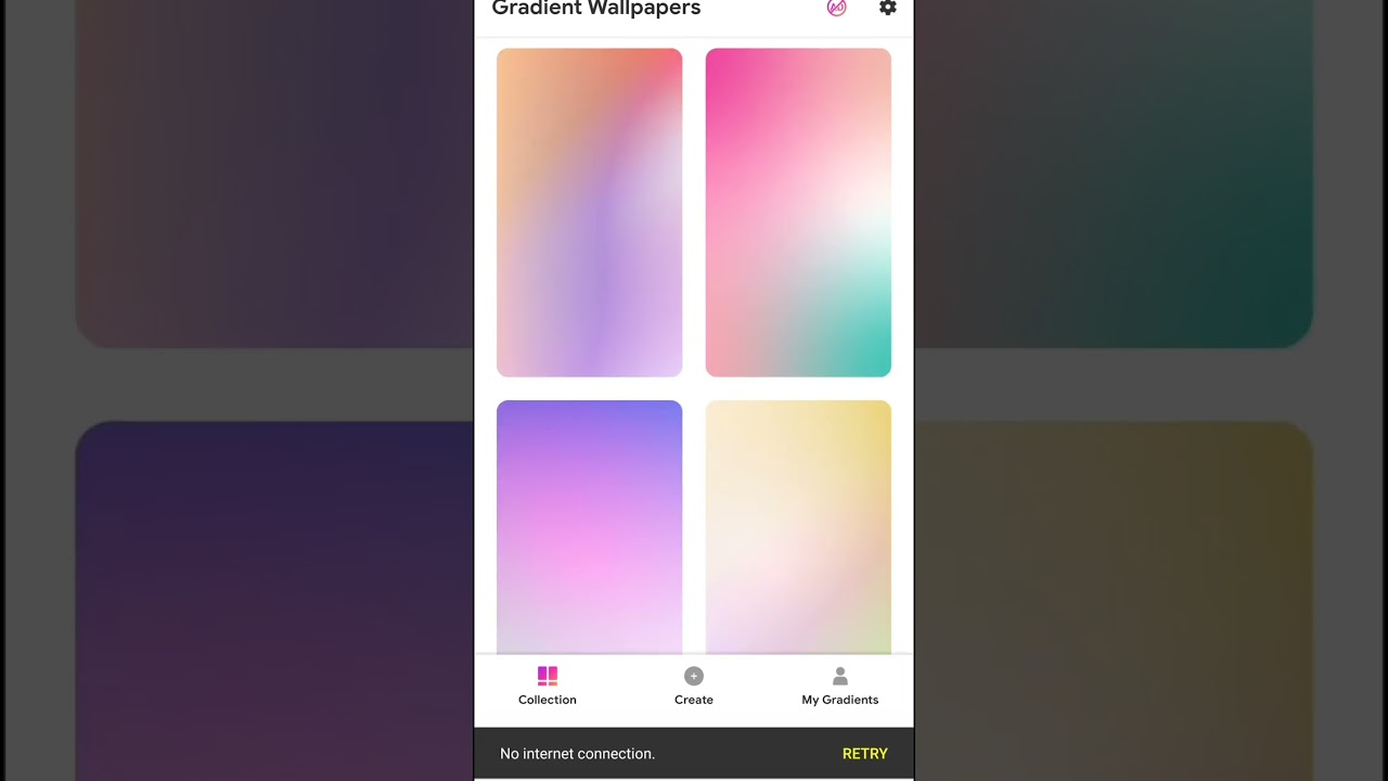 Create Your own Gradient Wallpaper #gradient #wallpaper #android