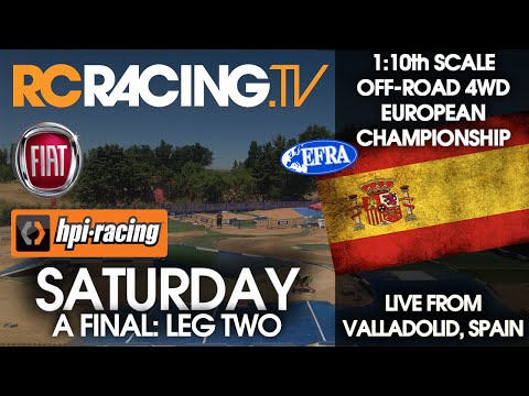 EFRA 1/10th 4WD Off Road Euros 2016 - Saturday A Final 2nd Leg