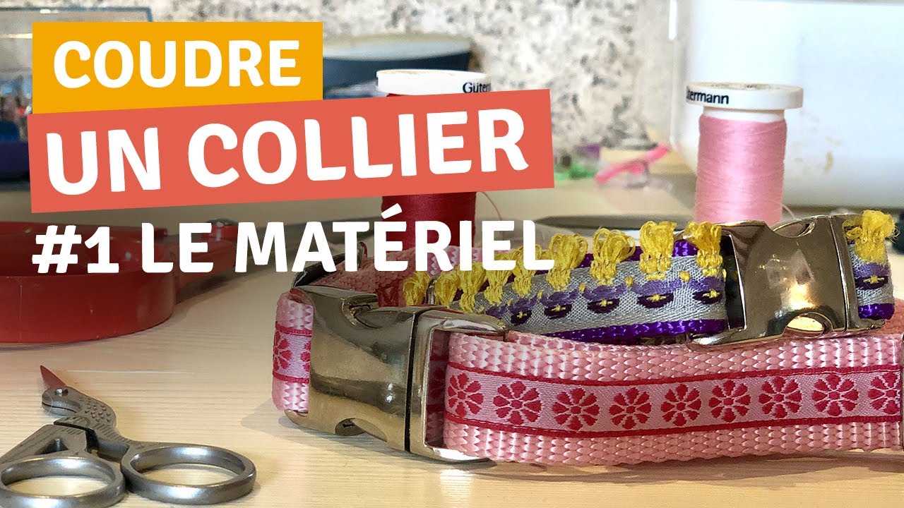 RÉALISER UN COLLIER POUR CHIEN DE QUALITÉ