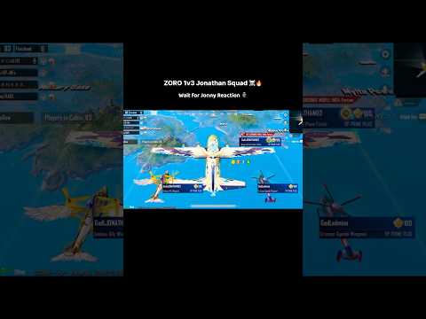 Godl Jonathan vs ZORO 🤯🔥#shorts #bgmishorts #pubgmobile #jonathangaming #1v4 #1v1jonathan #1hp