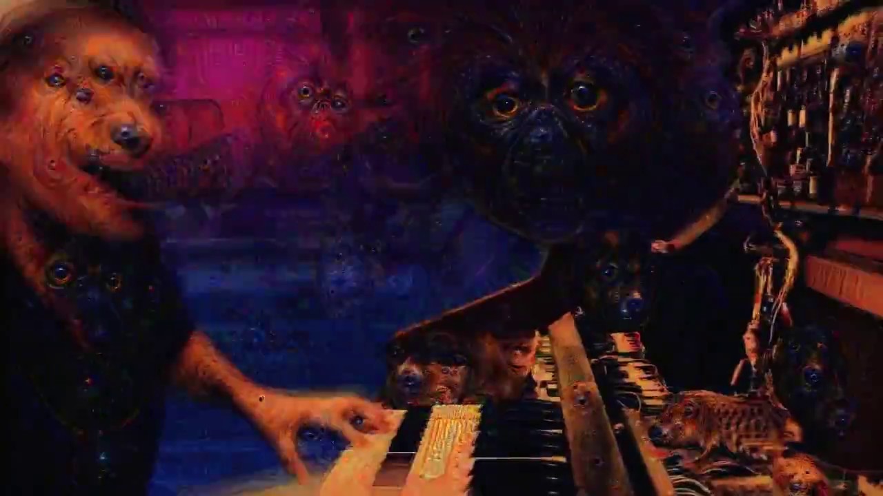 The Human Circuit - "Train in Spain" - Deep Dream Music Video