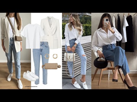 Moda 2024 Mujer OUTFITS CASUALES COMBINACIONES MODERNAS LOOKS DE INSPIRACIÓN MUJERES ROPA DE MODA