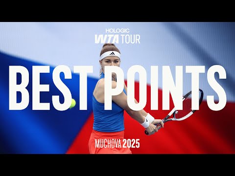 Karolina Muchova Best Points In 2025 | WTA Highlights