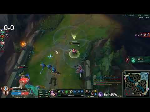 BuiltEUW - Riven vs Illaoi  - Riven Gameplay