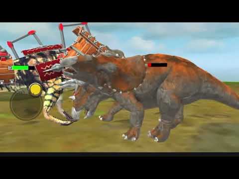 Mutant primates vs humans vs carnivorous dinosaurs vs herbivore dinosaur vs animals