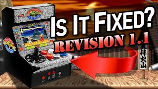 My Arcade Street Fighter II Micro Player - Does Revision 1.1 Fix All the Problems?