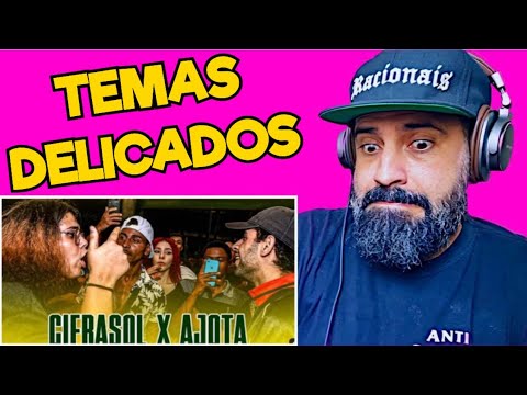 (DEU MERDA) AJOTA X CIFRASOL - SEMIFINAL - BATALHA DA ZIL - EDIÇÃO 69 - PSICOLOGIA RAP REACT BATALHA