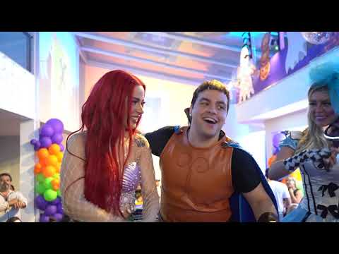 Jessi and Luccas Neto at Luke's birthday! #vlogdagi